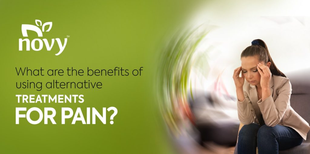 What are the benefits of using alternative treatments for pain?